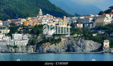 Comune di Vietri sul Mare vicino a Salerno, Itraly Foto Stock