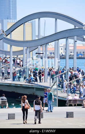 Maremagnum. Barcellona, in Catalogna, Spagna. Foto Stock