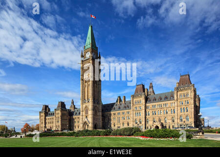 Gli edifici del Parlamento europeo, Ottawa, Ontario, Canada Foto Stock