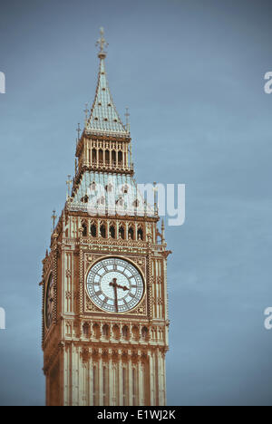 Big Ben Clock Tower, London, Regno Unito Foto Stock