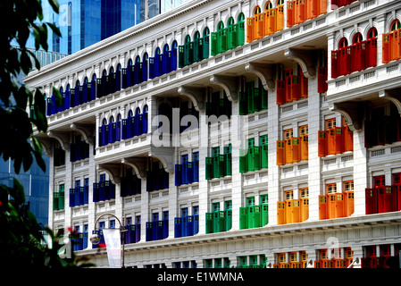 SINGAPORE: 1934 Edificio mica su Hill Street Foto Stock