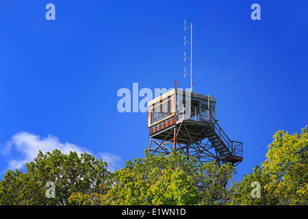 Il Dorset Fire Lookout Tower, Dorset, Ontario, Canada Foto Stock