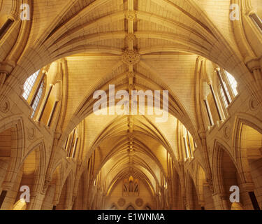 Sala d'onore, tassello di centro, il Parlamento del Canada, Ottawa, Ontario, Canada Foto Stock