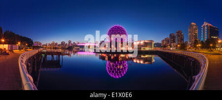 Il porto interno, Vancouver, British Columbia, Canada Foto Stock