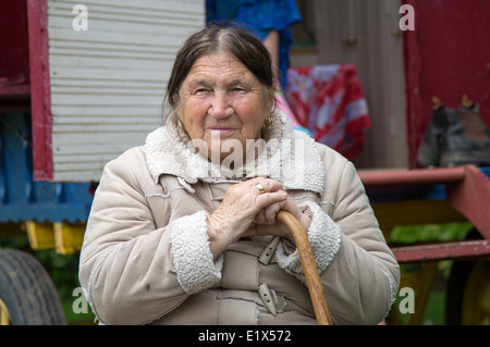 Gypsy Roma viaggiatore storia mese Dorchester Foto Stock