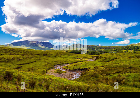 In Irlanda la contea di Galway, il paesaggio della zona di Connemara, Foto Stock