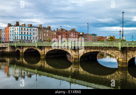 Irlanda, Dublino, Essex bridge Foto Stock