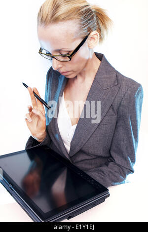 Tavoletta grafica grafica PC tablet pc Foto Stock