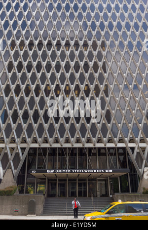 Regno di lavoratori siderurgici edificio in Pittsburgh PA Foto Stock