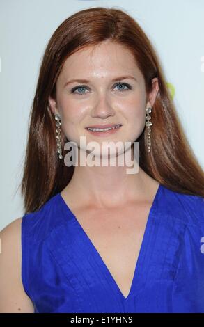 Bonnie Wright presso gli arrivi per Samsung speranza per i bambini Gala 2014, Cipriani Wall Street, New York, NY Giugno 10, 2014. Foto di: Kristin Callahan/Everett Collection Foto Stock