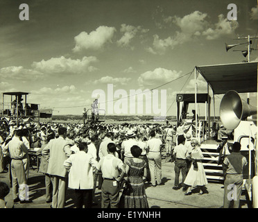 Convair/General Dynamics Ft. Vale la pena di impianti e personale Foto Stock