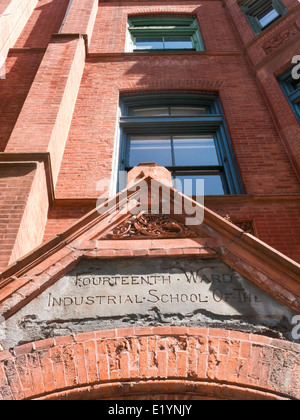 Quattordicesima Ward scuola industriale dei bambini società aiuti, NYC, STATI UNITI D'AMERICA Foto Stock