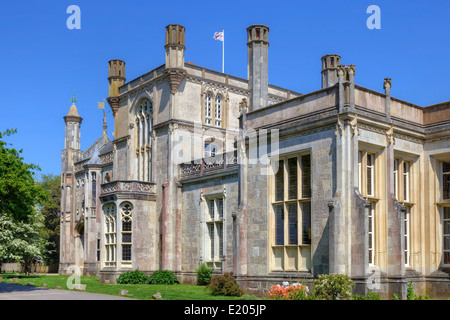 Il castello di Highcliffe, Dorset, England, Regno Unito Foto Stock