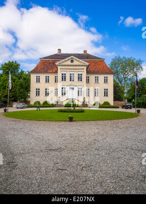 Gut Hasselburg, Hasselburg station wagon, con mansion, Altenkrempe, Schleswig-Holstein, Germania Foto Stock