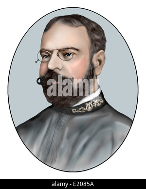 John Philip Sousa; 1854 1932; American Composer, Bandmaster; illustrazione Foto Stock