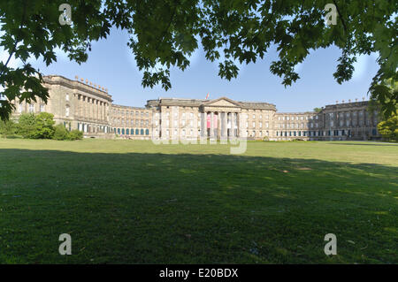 Castello Wilhemshoehe a Kassel in Germania Foto Stock