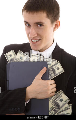 Web-criminale stole denaro Foto Stock