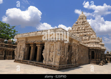 Varadaraja Perumal Temple Foto Stock