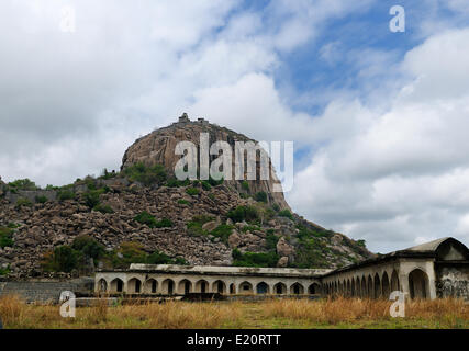 Gingee Fort Foto Stock