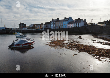 Port St Mary, Isola di Man Foto Stock