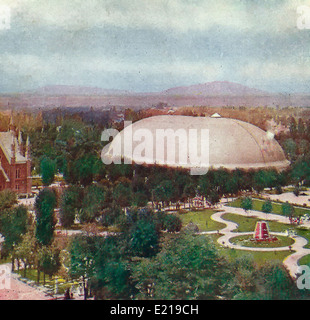 Il Mormon Tabernacle e motivi, Salt Lake City, Utah 1898 Foto Stock