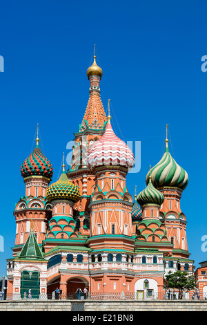 La Russia Cattedrale di San Basilio a Mosca Foto Stock