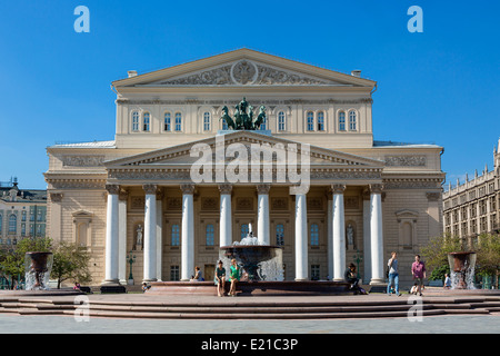 Mosca, il Bolshoi Ballet Theatre Foto Stock