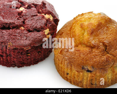 Muffin freschi close up Foto Stock