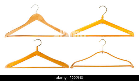 Ganci di legno Foto Stock