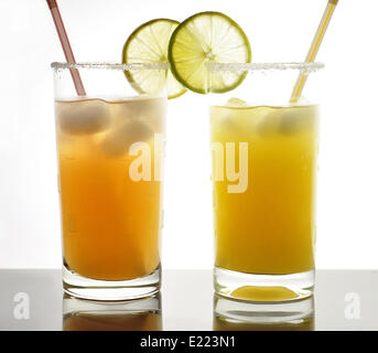 Fresche bevande fredde Foto Stock