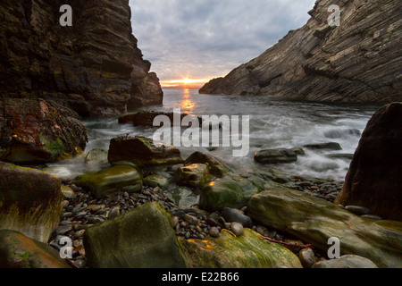 Shortie Geo nel South Ronaldsay, Orkney Foto Stock