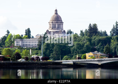 Capitol Building in Olympia, capitale dello Stato di Washington Foto Stock