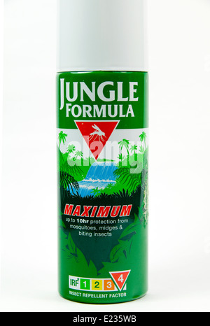 Jungle Formula repellente per insetti Foto Stock
