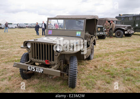 Biggin Hill, Regno Unito.14 Giugno, 2014. Una Ford Truck 2200cc al Festival del volo in Biggin Hill Credito: Keith Larby/Alamy Live News Foto Stock