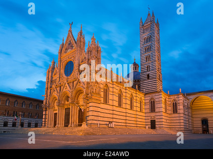 Duomo di Siena Foto Stock