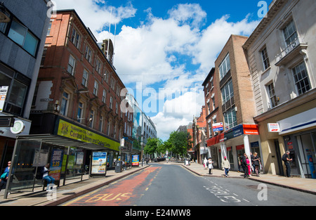 Angelo Riga Centro Citta' di Nottingham, Nottinghamshire REGNO UNITO Inghilterra Foto Stock