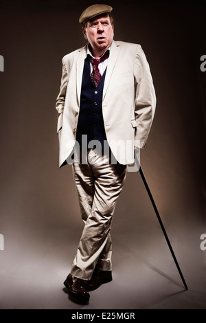 Studio ritratti di attore inglese Timothy Spall OBE da un commissionata privatamente inediti shoot. Foto Stock