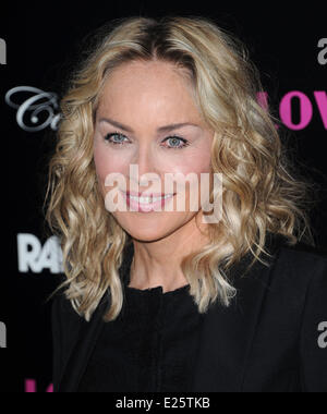 Los Angeles Premiere di 'Lovelace" presso il teatro egiziano in Hollywood - tappeto rosso con: Sharon Stone dove: Los Angeles, California, Stati Uniti quando: 05 Ago 2013 Foto Stock