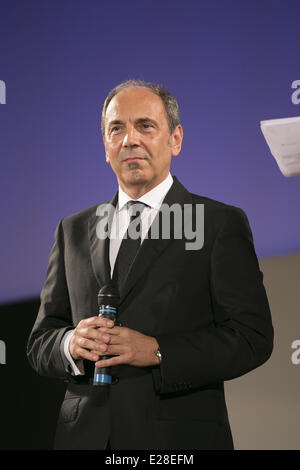 Taormina, Sicilia, Italia. 16 Giugno, 2014. Roberto Nepote assiste il sessantesimo Taormina Film Fest il 16 giugno 2014 a Taormina, Italia. Credito: Manuel Romano/NurPhoto/ZUMAPRESS.com/Alamy Live News Foto Stock