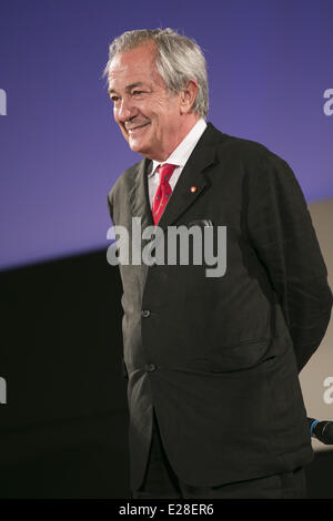 Taormina, Sicilia, Italia. 16 Giugno, 2014. Remo Girone assiste il sessantesimo Taormina Film Fest il 16 giugno 2014 a Taormina, Italia. Credito: Manuel Romano/NurPhoto/ZUMAPRESS.com/Alamy Live News Foto Stock