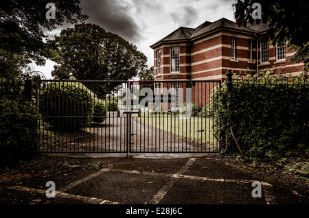 Bloccare il tempo a Whitchurch Hospital Cardiff Foto Stock