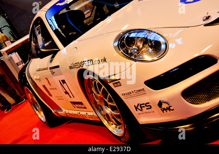 Porsche 911 GT3 a car show Foto Stock