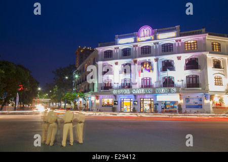 Hotel Saigon Morin al crepuscolo, tonalità, Thua Thien-Hue, Vietnam Foto Stock