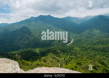 Shiratani Unsuikyo orrido, Yakushima, Kagoshima, Giappone Foto Stock