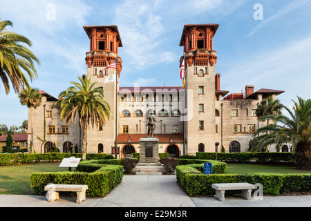 Il Museo Lightner ex Hotel Alcazar in Sant'Agostino, Florida Foto Stock