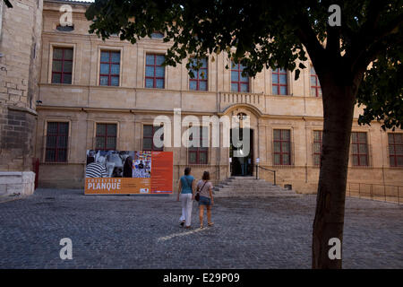 Francia, Bouches du Rhone, Aix en Provence, Musée Granet faþade Foto Stock