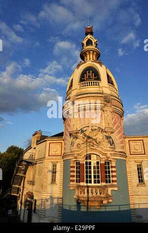 Francia, Loire Atlantique, Nantes, capitale verde europea 2013, le Lieu Unique, LU vecchia fabbrica di biscotti convertito in un patrimonio culturale Foto Stock