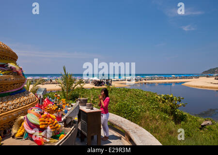 Thailandia Phuket Provincia, Phuket, la spiaggia di Karon Foto Stock