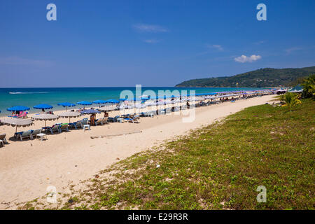 Thailandia Phuket Provincia, Phuket, la spiaggia di Karon Foto Stock