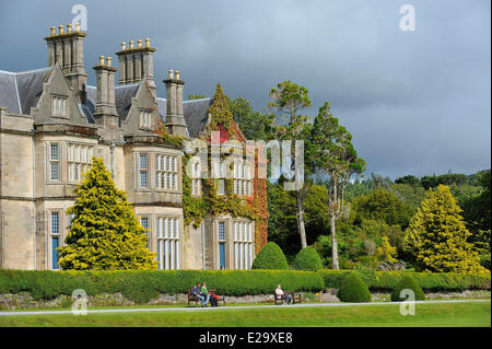 L'Irlanda, nella contea di Kerry, Killarney, Muckross House e Giardini Foto Stock